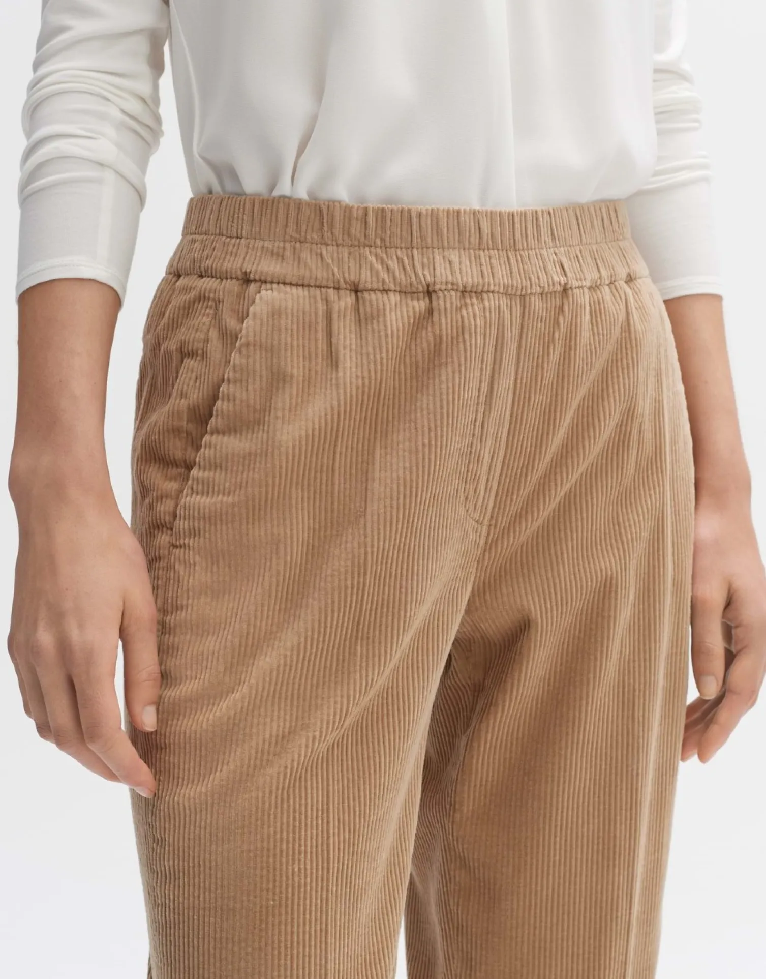someday Fashion Broeken>Cordbroek Masno Macadamia