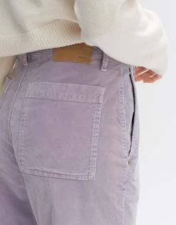 someday Fashion Broeken>Cordbroek Mokoti Cargo Soft Viola