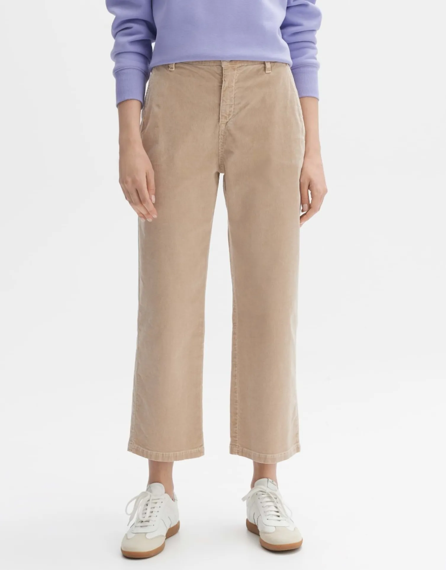 someday Fashion Broeken>Cordbroek Mokoti Cargo Macadamia