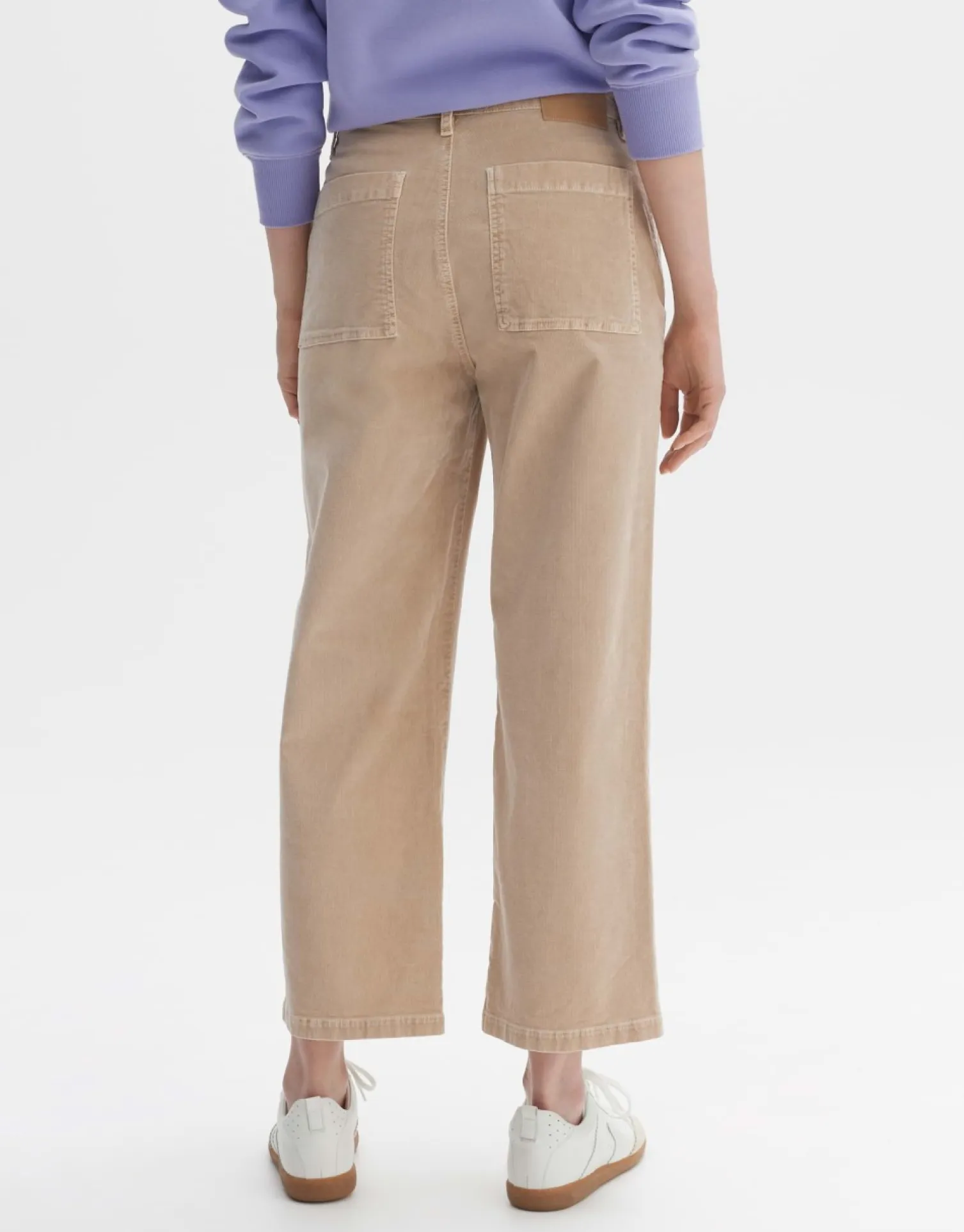someday Fashion Broeken>Cordbroek Mokoti Cargo Macadamia