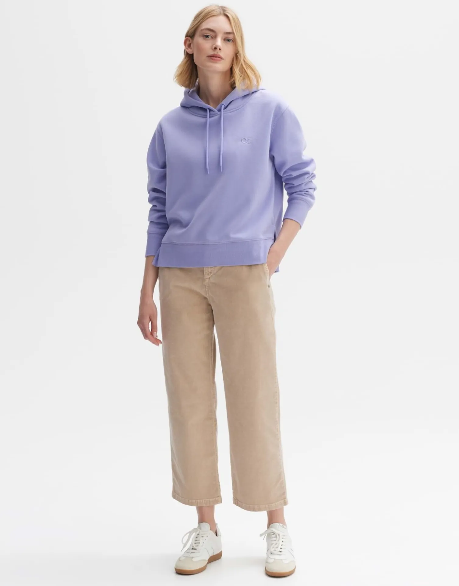 someday Fashion Broeken>Cordbroek Mokoti Cargo Macadamia