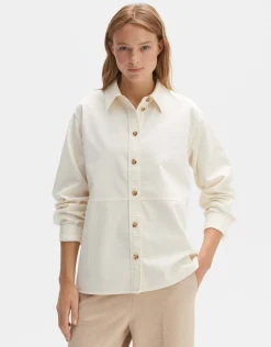 someday Fashion Blouses>Corduroy Bloes Fleandra Milk