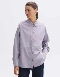 someday Fashion Blouses>Corduroy Bloes Fleandra Soft Viola