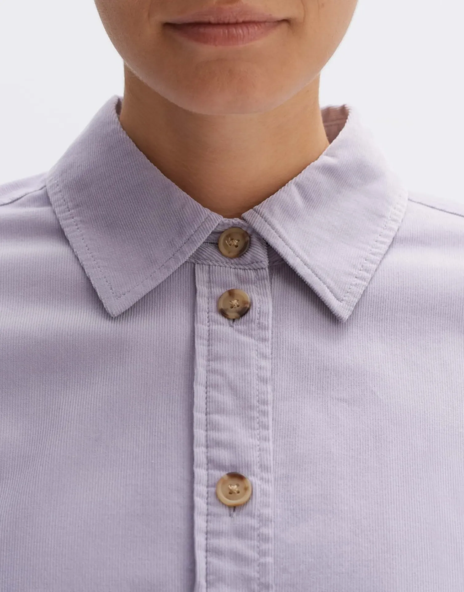 someday Fashion Blouses>Corduroy Bloes Fleandra Soft Viola