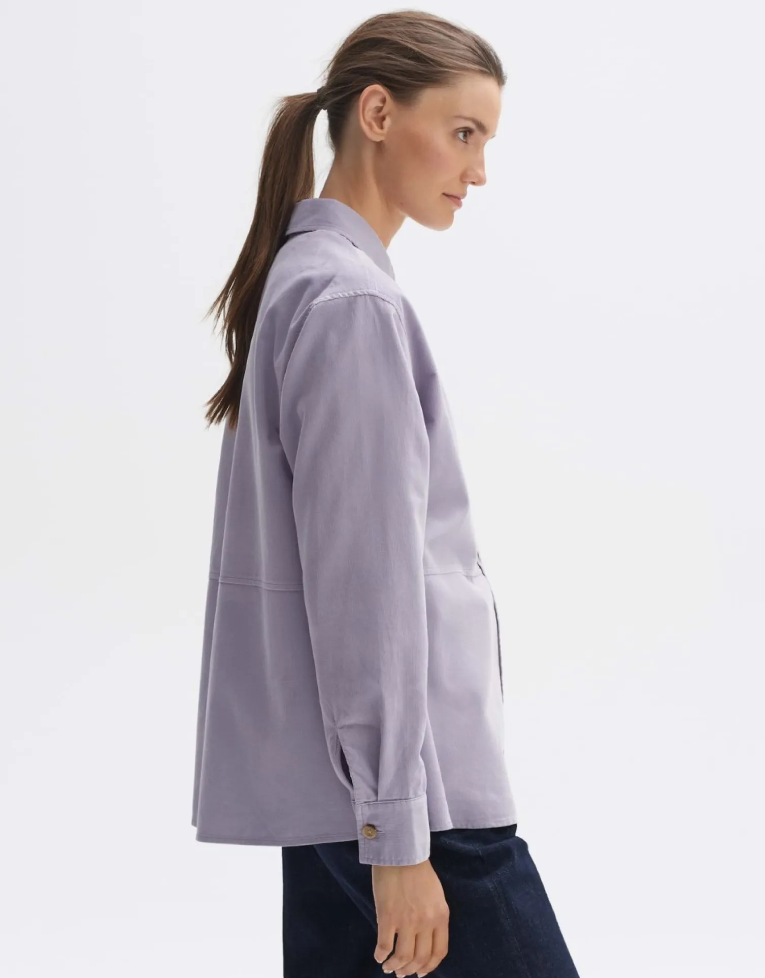 someday Fashion Blouses>Corduroy Bloes Fleandra Soft Viola