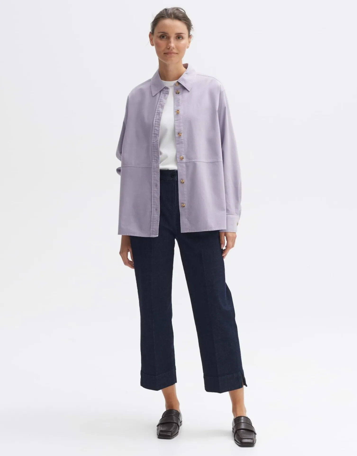 someday Fashion Blouses>Corduroy Bloes Fleandra Soft Viola
