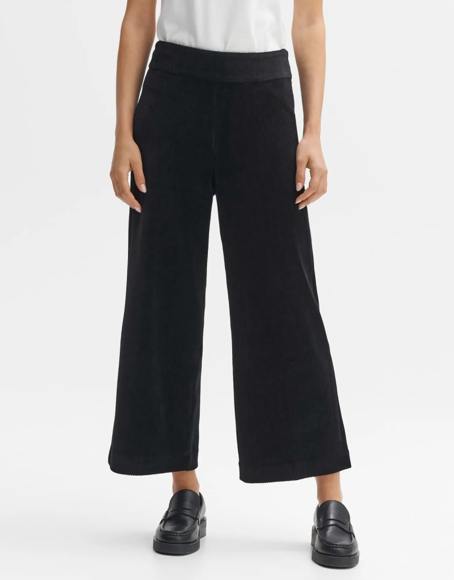 someday Fashion Broeken>Culotte Misha Corduroy Black