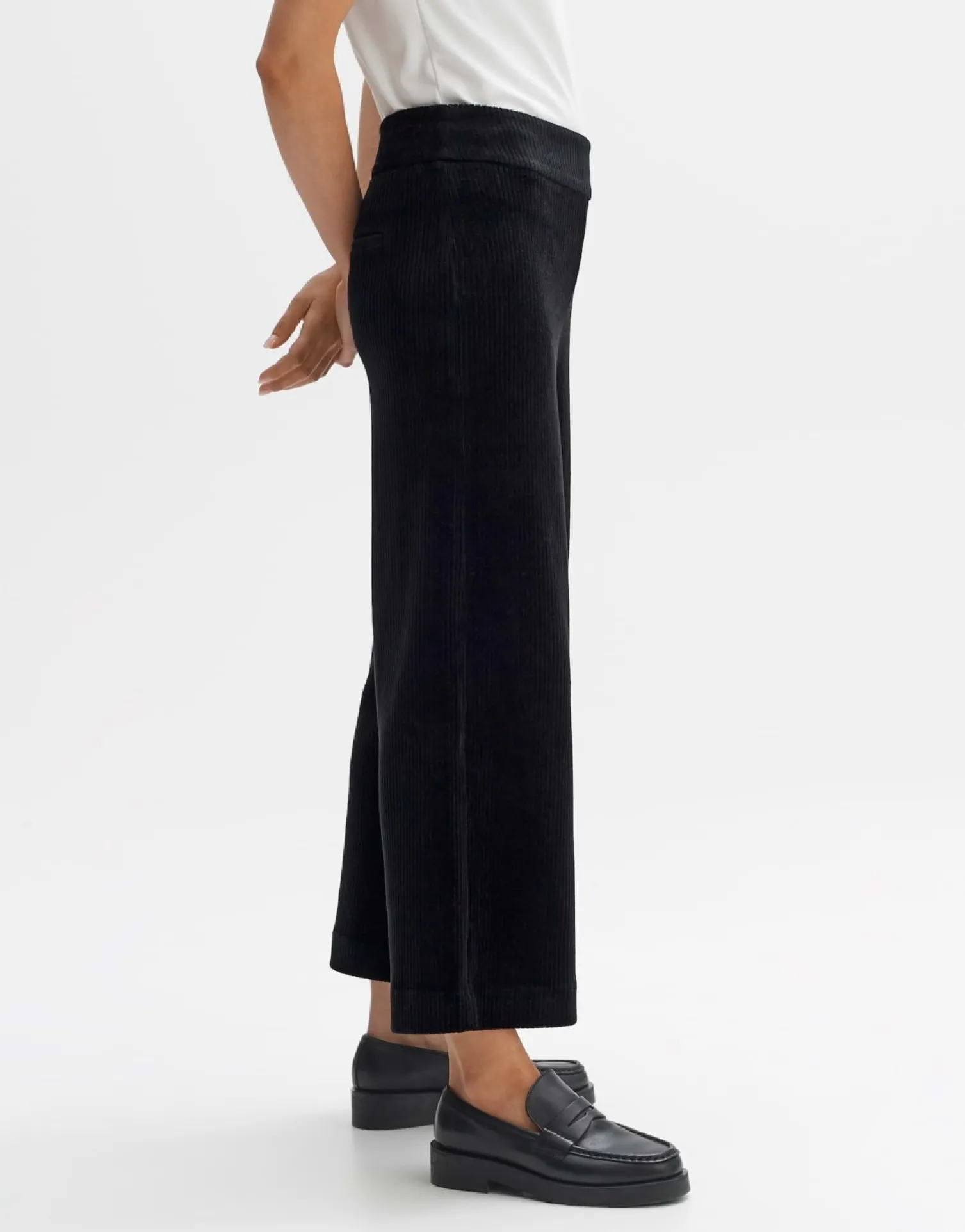 someday Fashion Broeken>Culotte Misha Corduroy Black