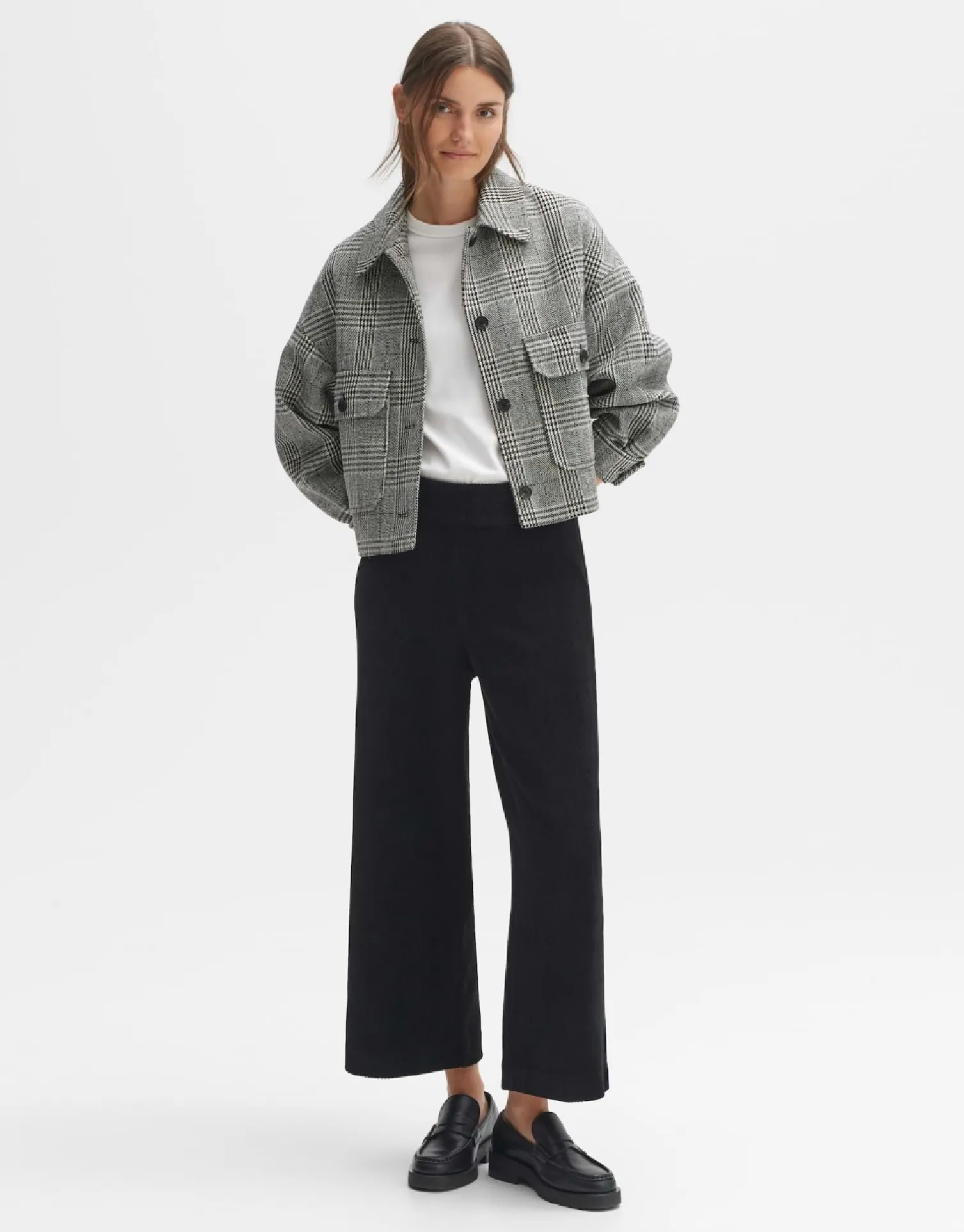someday Fashion Broeken>Culotte Misha Corduroy Black