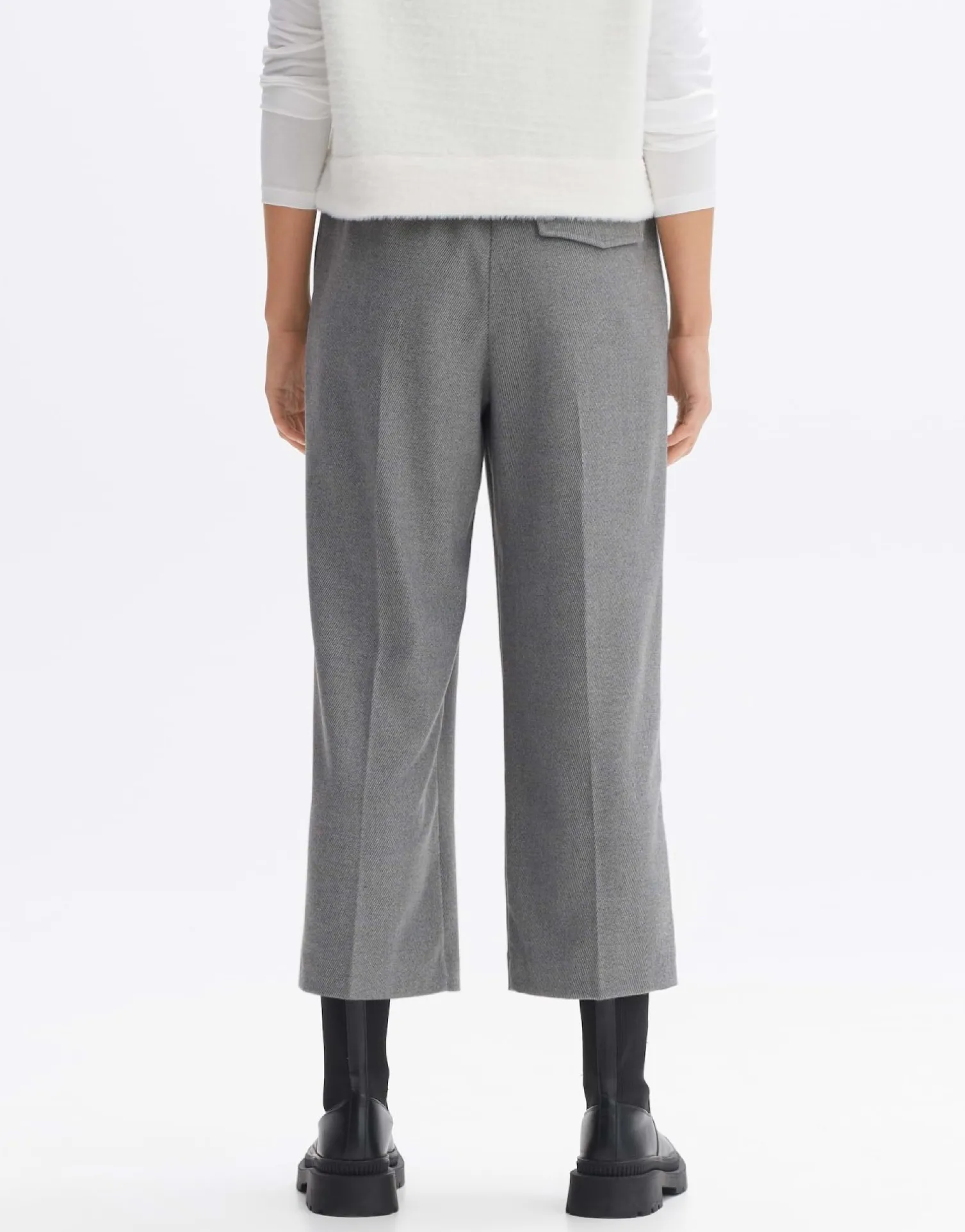 someday Fashion Broeken>Culotte Mozy Hazy Fog Melange
