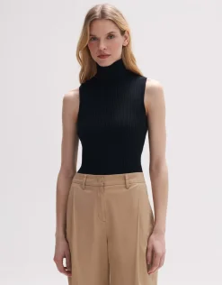 someday Fashion Gebreide Items>Gebreid Top Paleyla Black