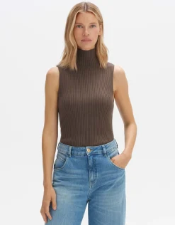 someday Fashion Gebreide Items>Gebreid Top Paleyla Sandalwood