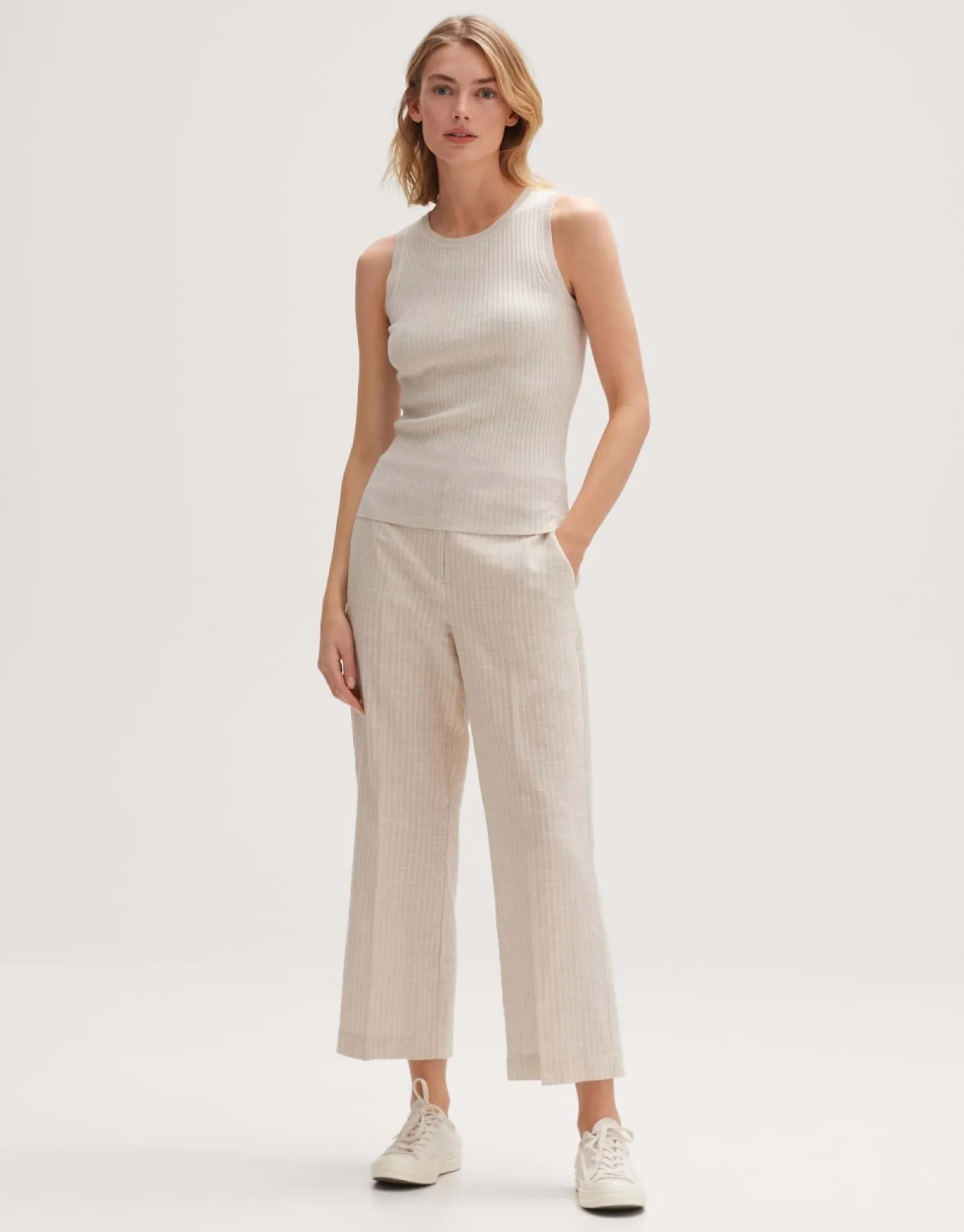 someday Fashion Gebreide Items>Gebreid Top Piolana Natural Glaze