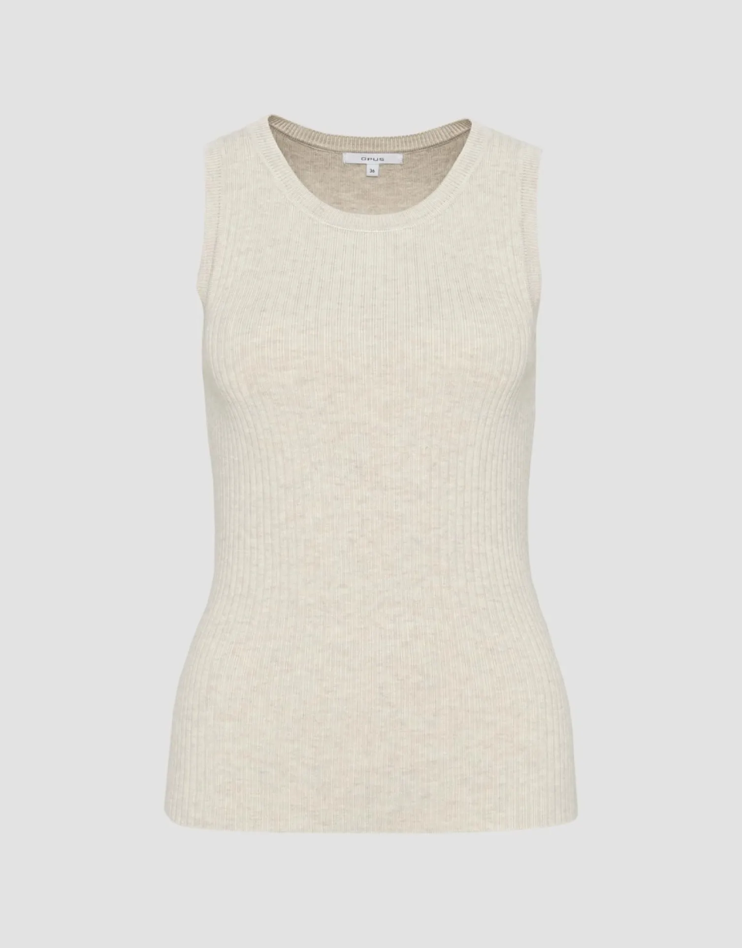 someday Fashion Gebreide Items>Gebreid Top Piolana Natural Glaze