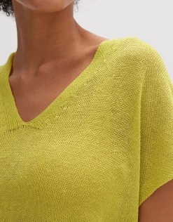 someday Fashion Gebreide Items>Gebreid T-Shirt Pecki Lucent Moss