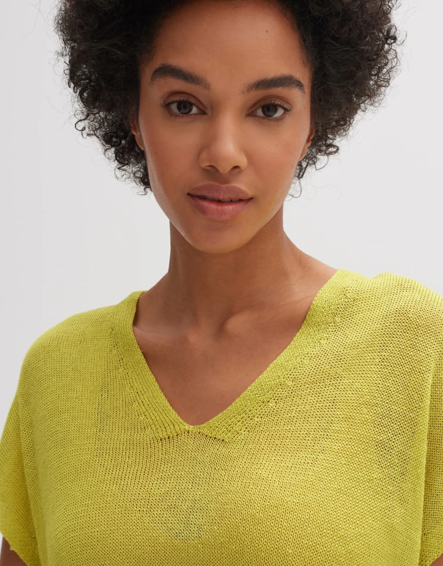 someday Fashion Gebreide Items>Gebreid T-Shirt Pecki Lucent Moss