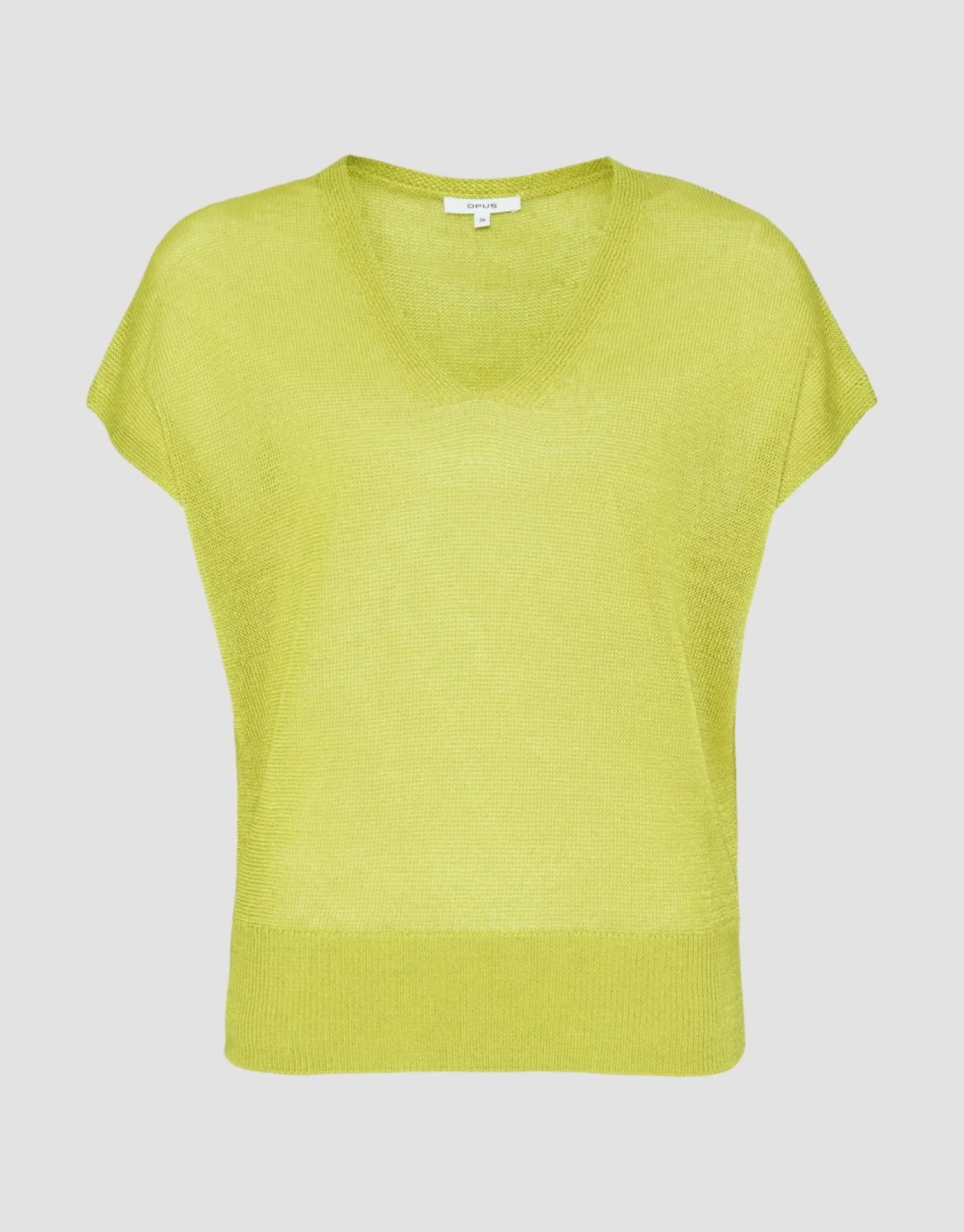someday Fashion Gebreide Items>Gebreid T-Shirt Pecki Lucent Moss