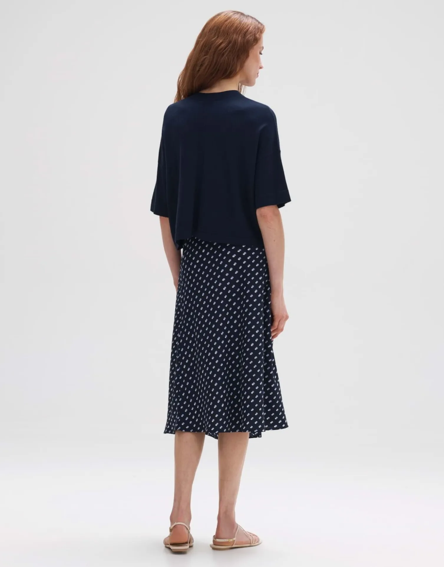 someday Fashion Gebreide Items>Gebreid T-Shirt Pinu Coal Blue
