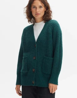 someday Fashion Gebreide Items>Gebreid Vest Duncina Deep Teal