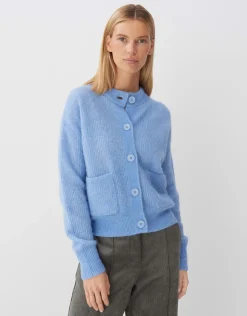 someday Fashion Gebreide Items>Gebreid Vest Tesha Balance Blue