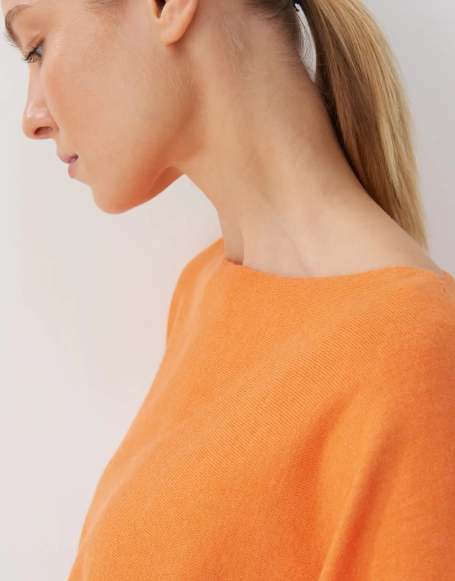 someday Fashion Gebreide Items>Gebreide Trui Taliya Crush Orange