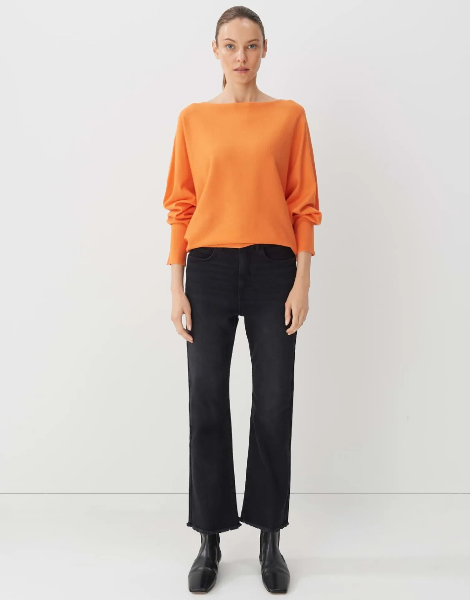 someday Fashion Gebreide Items>Gebreide Trui Taliya Crush Orange