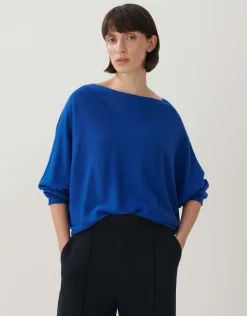 someday Fashion Gebreide Items>Gebreide Trui Taliya Lapis Blue