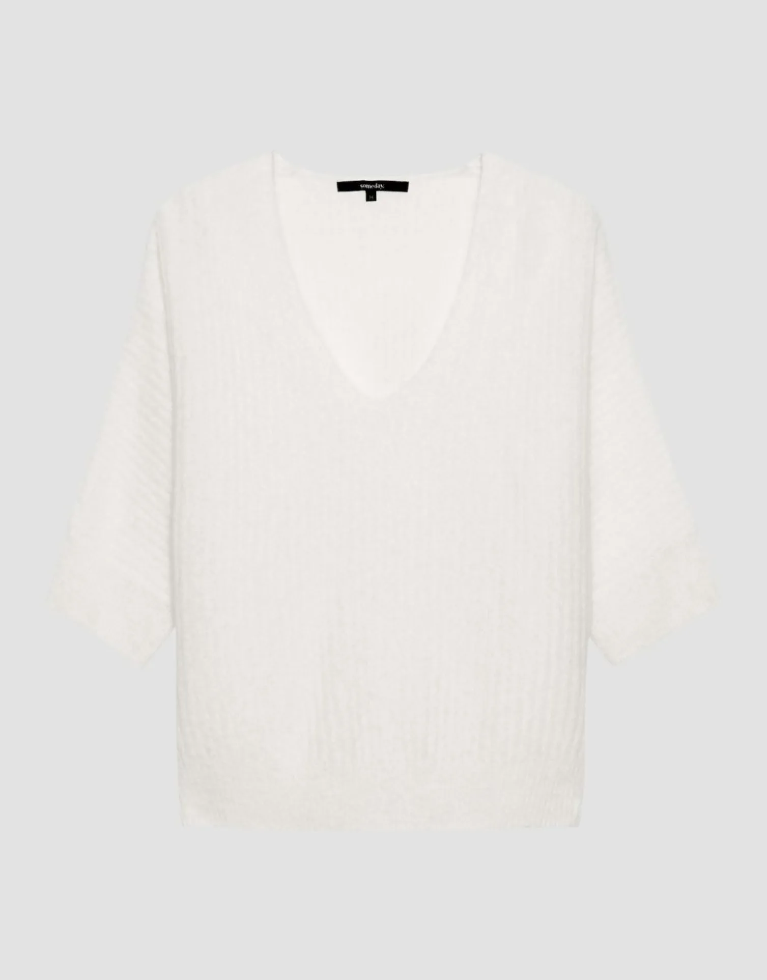 someday Fashion Gebreide Items>Gebreide Trui Tamita Soft Cream