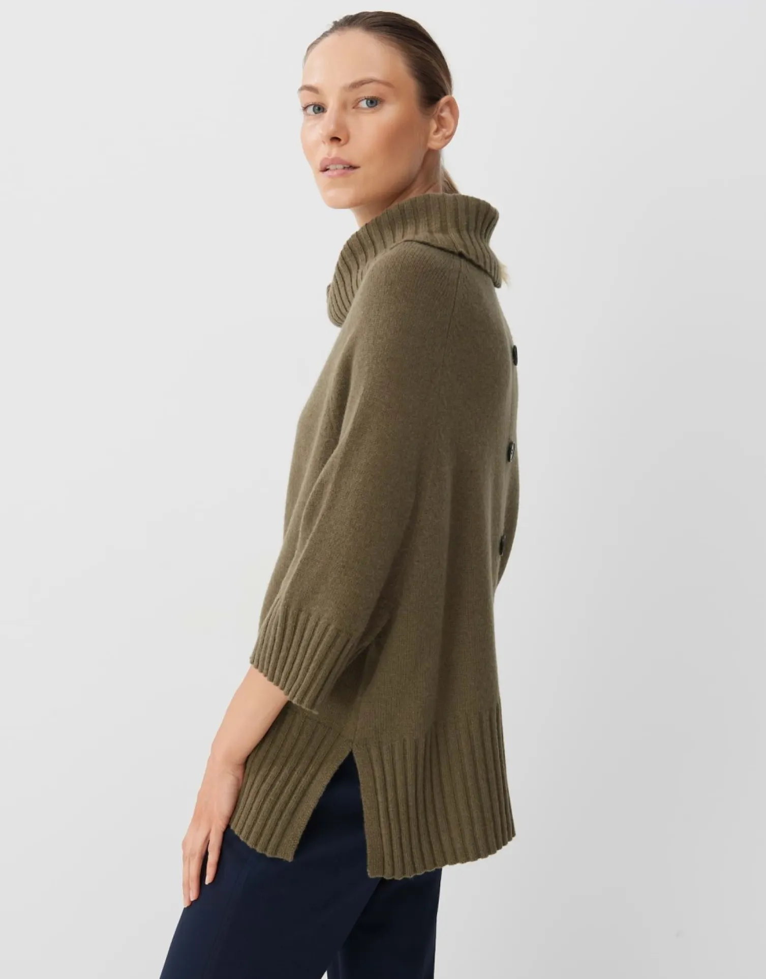 someday Fashion Gebreide Items>Gebreide Trui Taxara Detail Misty Green