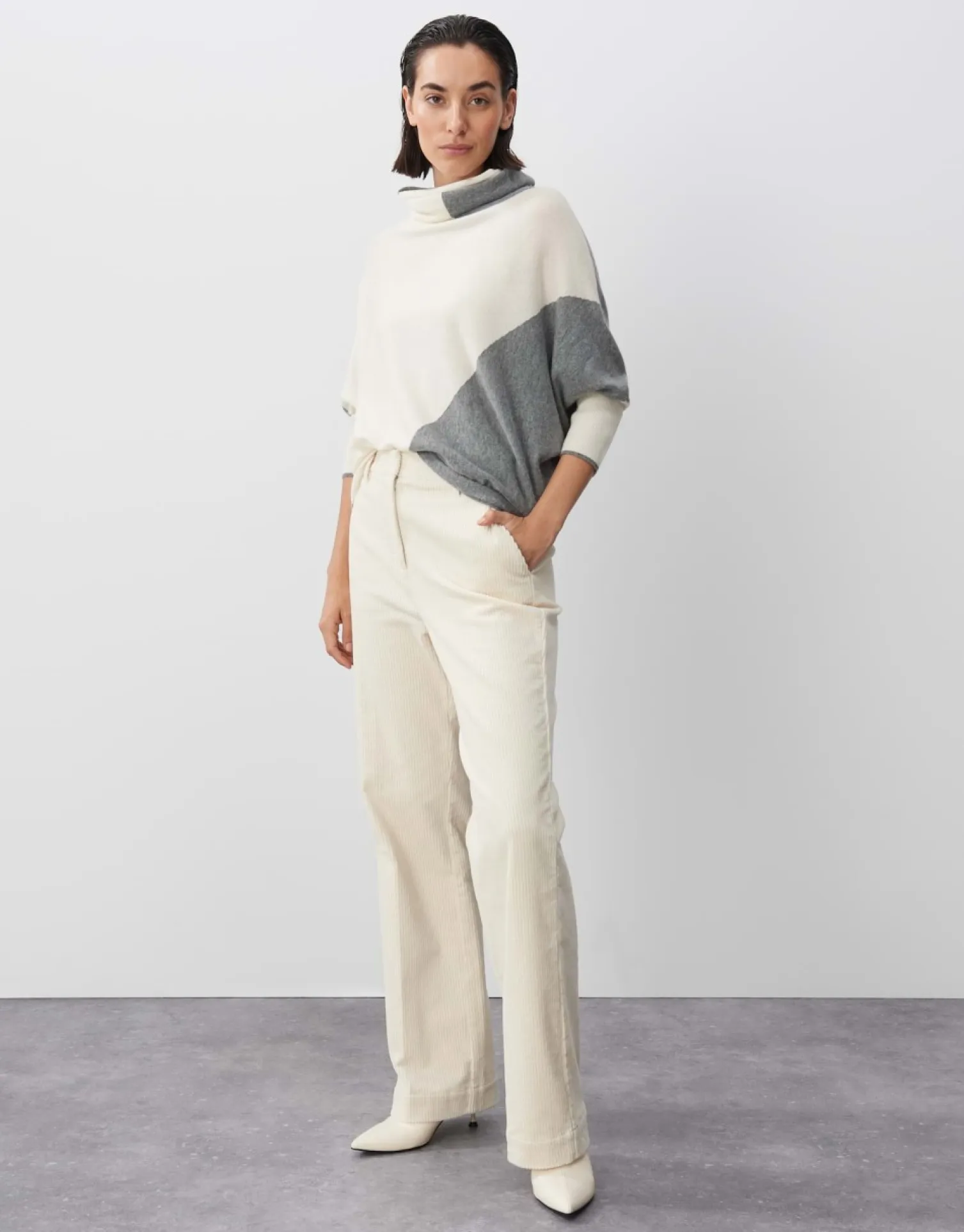 someday Fashion Gebreide Items>Gebreide Trui Tevelin Good Grey