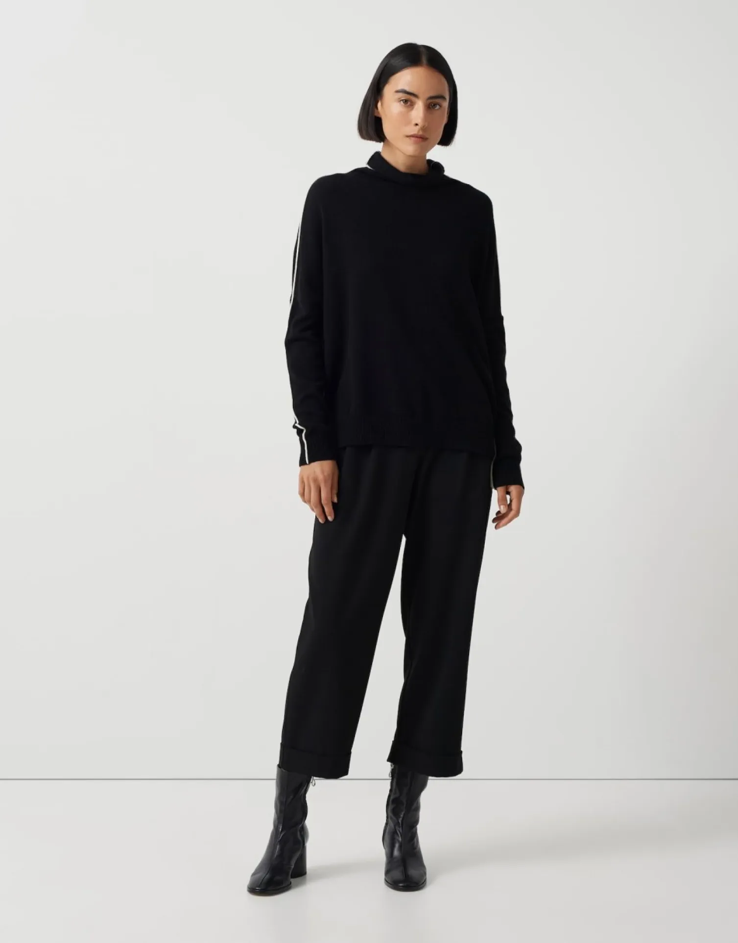 someday Fashion Gebreide Items>Gebreide Trui Timani Black