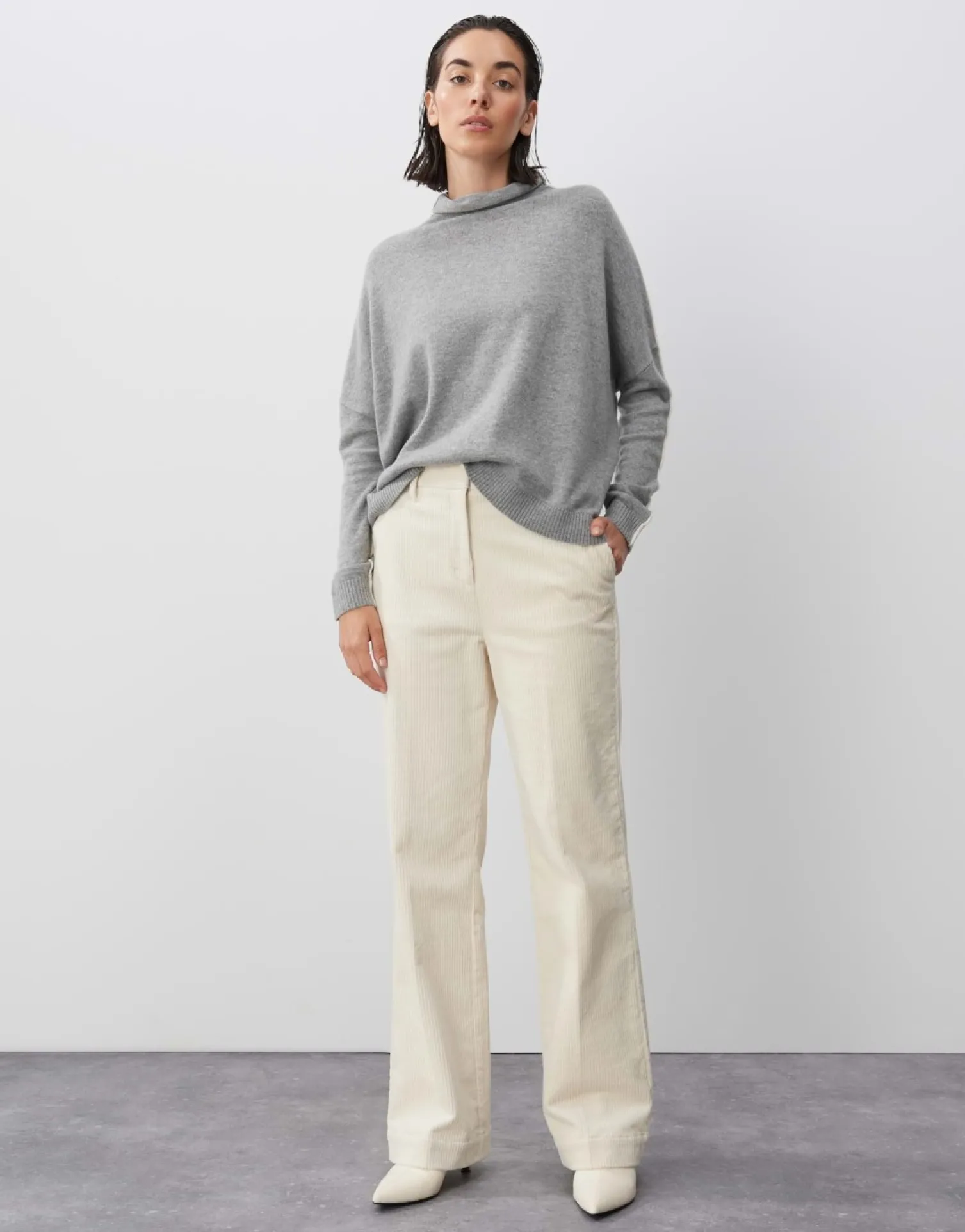 someday Fashion Gebreide Items>Gebreide Trui Timani Good Grey