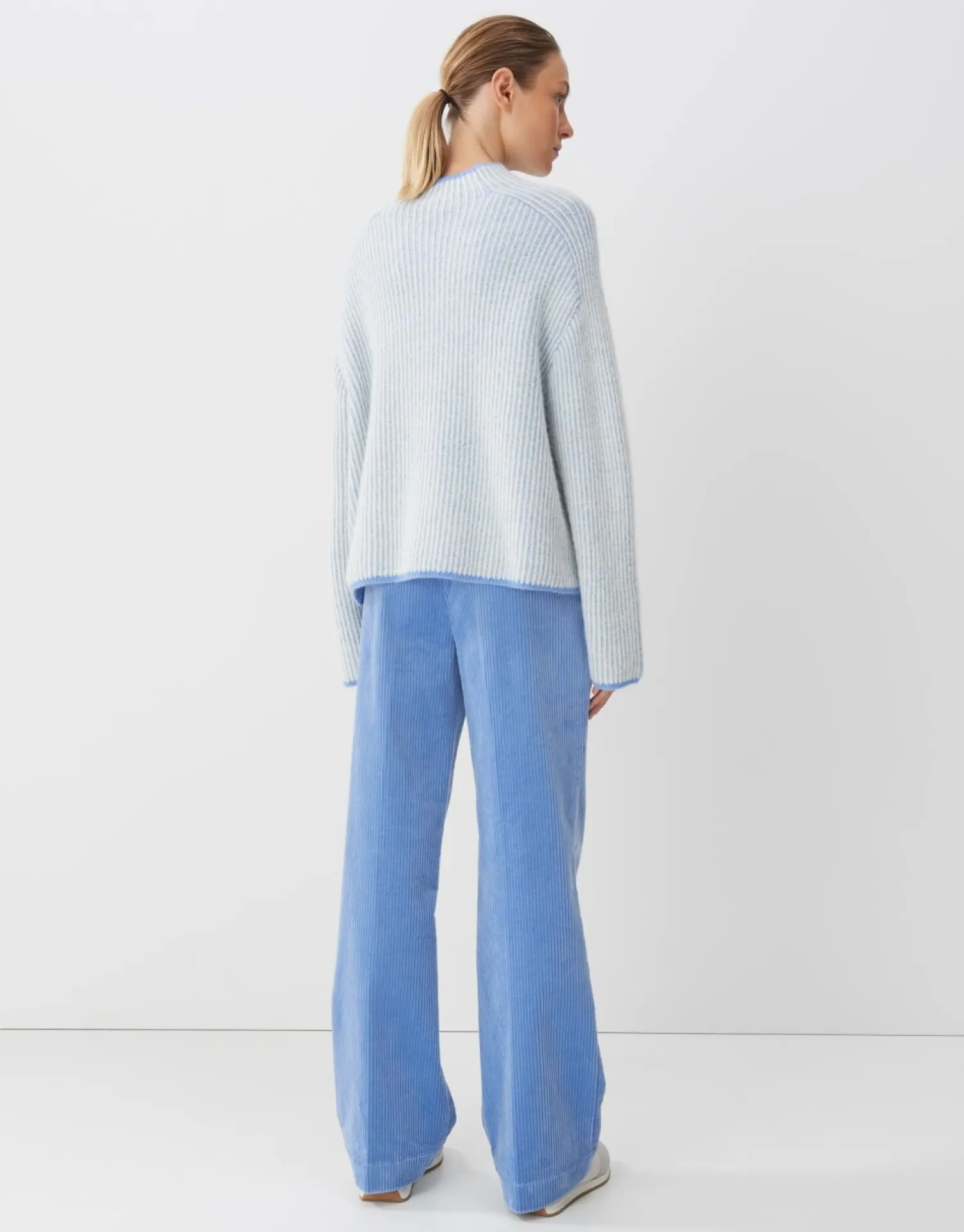 someday Fashion Gebreide Items>Gebreide Trui Tosia Balance Blue