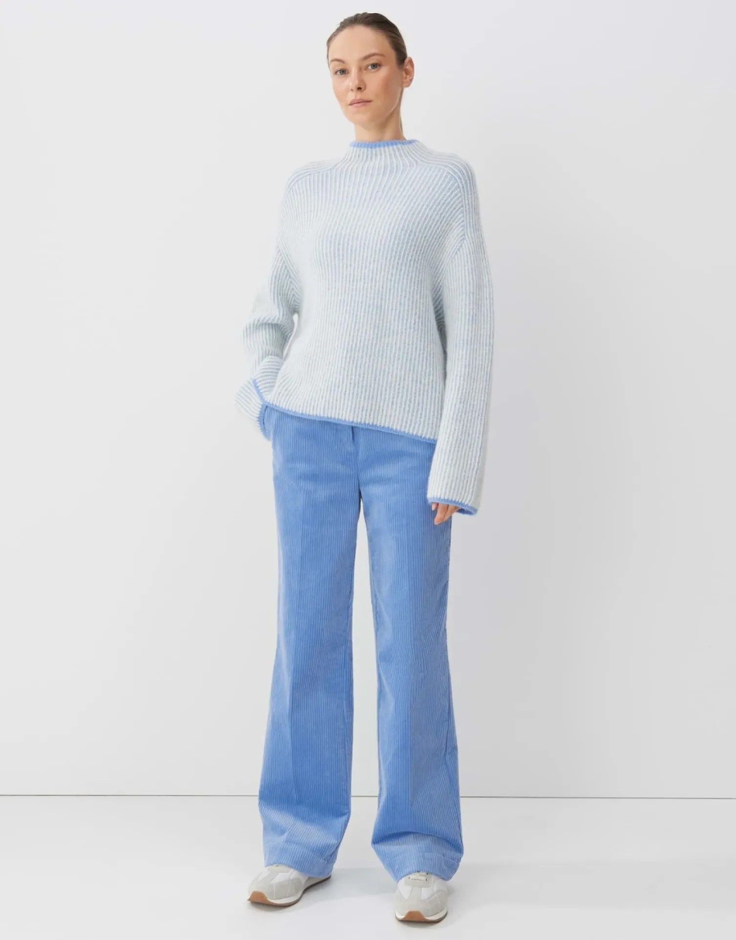 someday Fashion Gebreide Items>Gebreide Trui Tosia Balance Blue