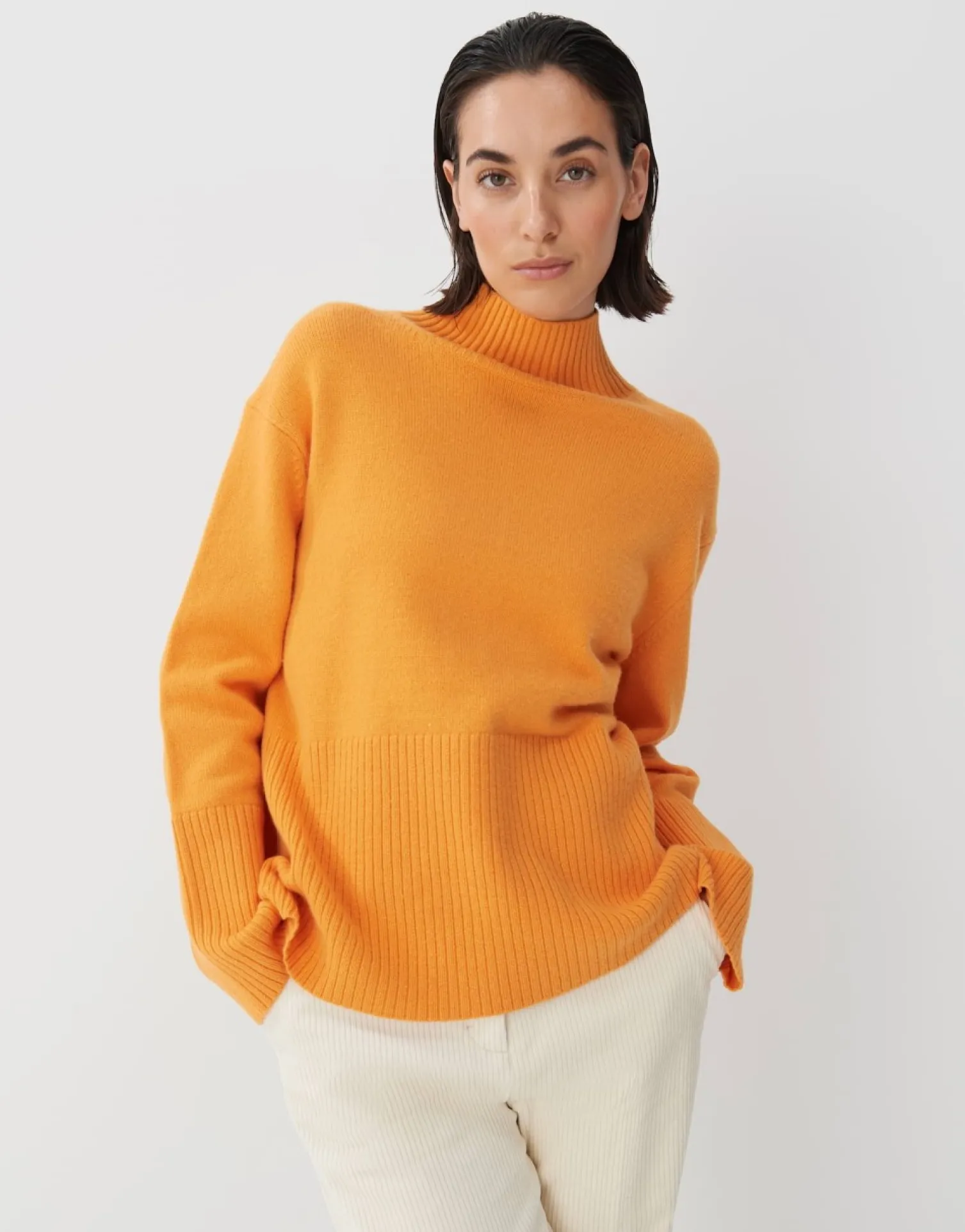 someday Fashion Gebreide Items>Gebreide Trui Toyah Crush Orange