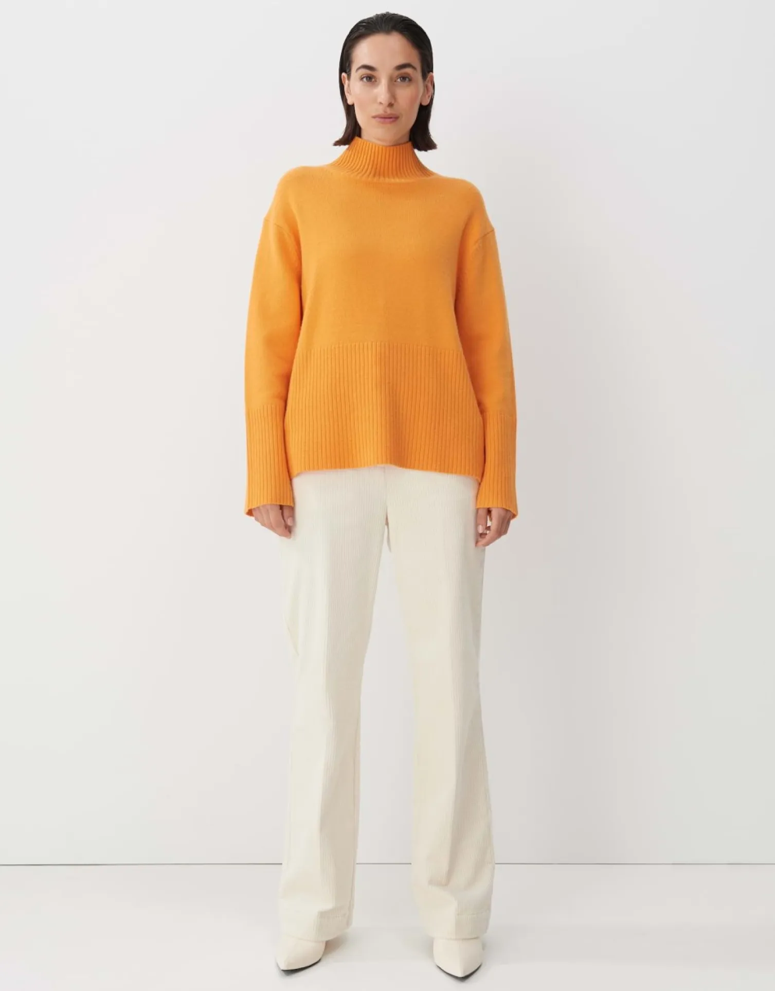 someday Fashion Gebreide Items>Gebreide Trui Toyah Crush Orange