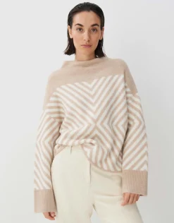 someday Fashion Gebreide Items>Gebreide Trui Traci Cashmere Cream Melange