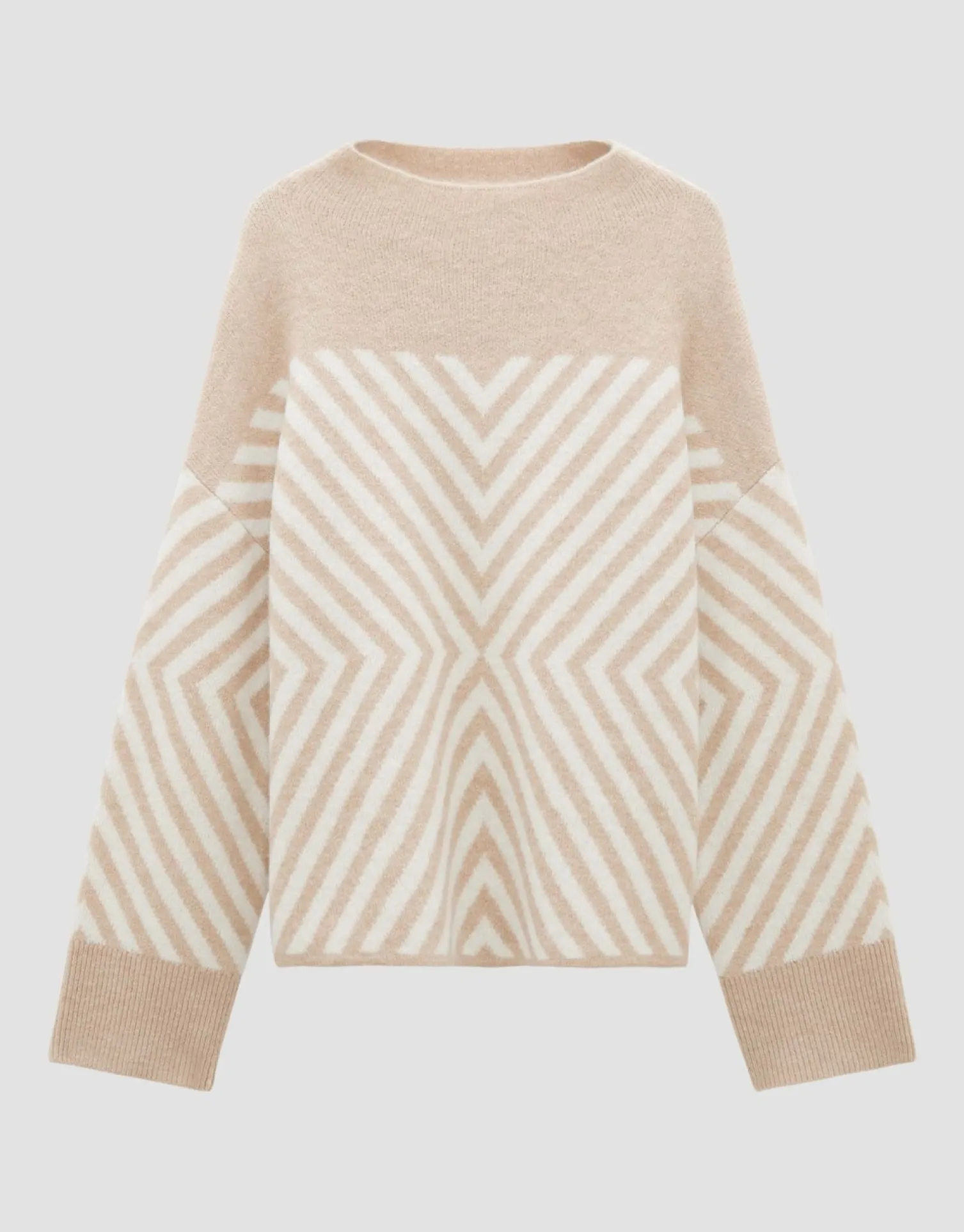 someday Fashion Gebreide Items>Gebreide Trui Traci Cashmere Cream Melange