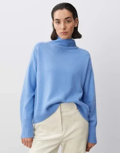 someday Fashion Gebreide Items>Gebreide Trui Tulia Balance Blue