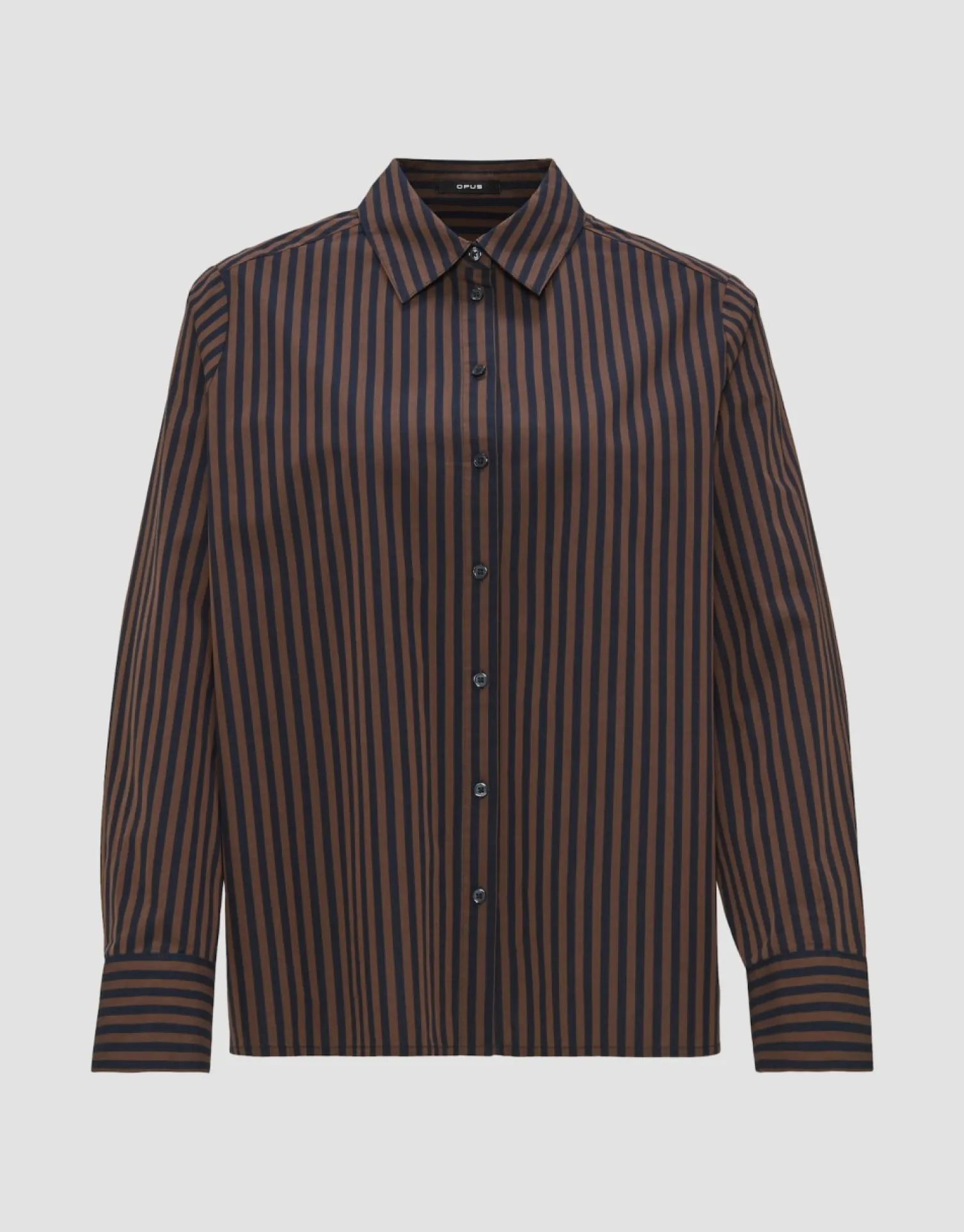 someday Fashion Blouses>Gestreepte Blouse Fanida Coal Blue