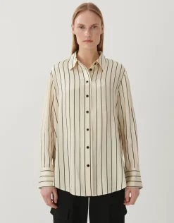someday Fashion Blouses>Gestreepte Blouse Zisabel Bold Natural Glaze