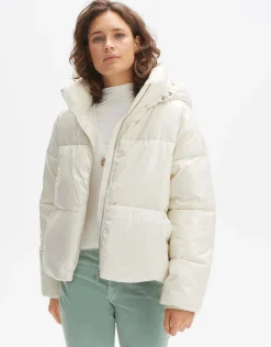 someday Fashion Outdoor>Gewatteerd Jas Hamuro Milk