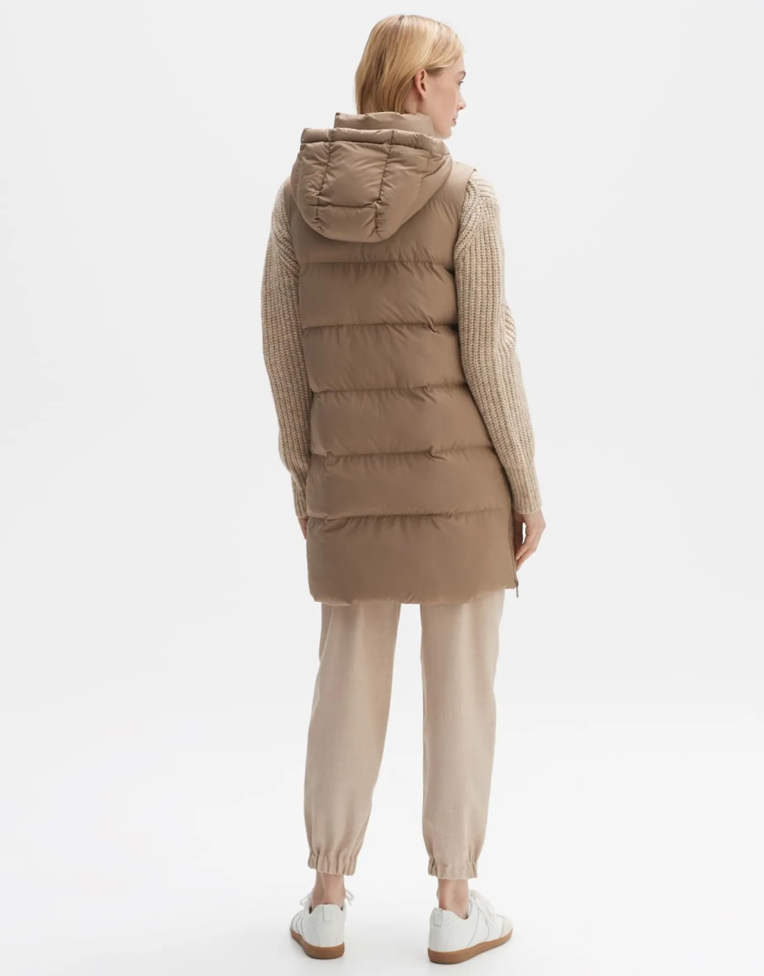 someday Fashion Blazer Vesten>Gewatteerde Bodywarmer Wafina Nutmeg