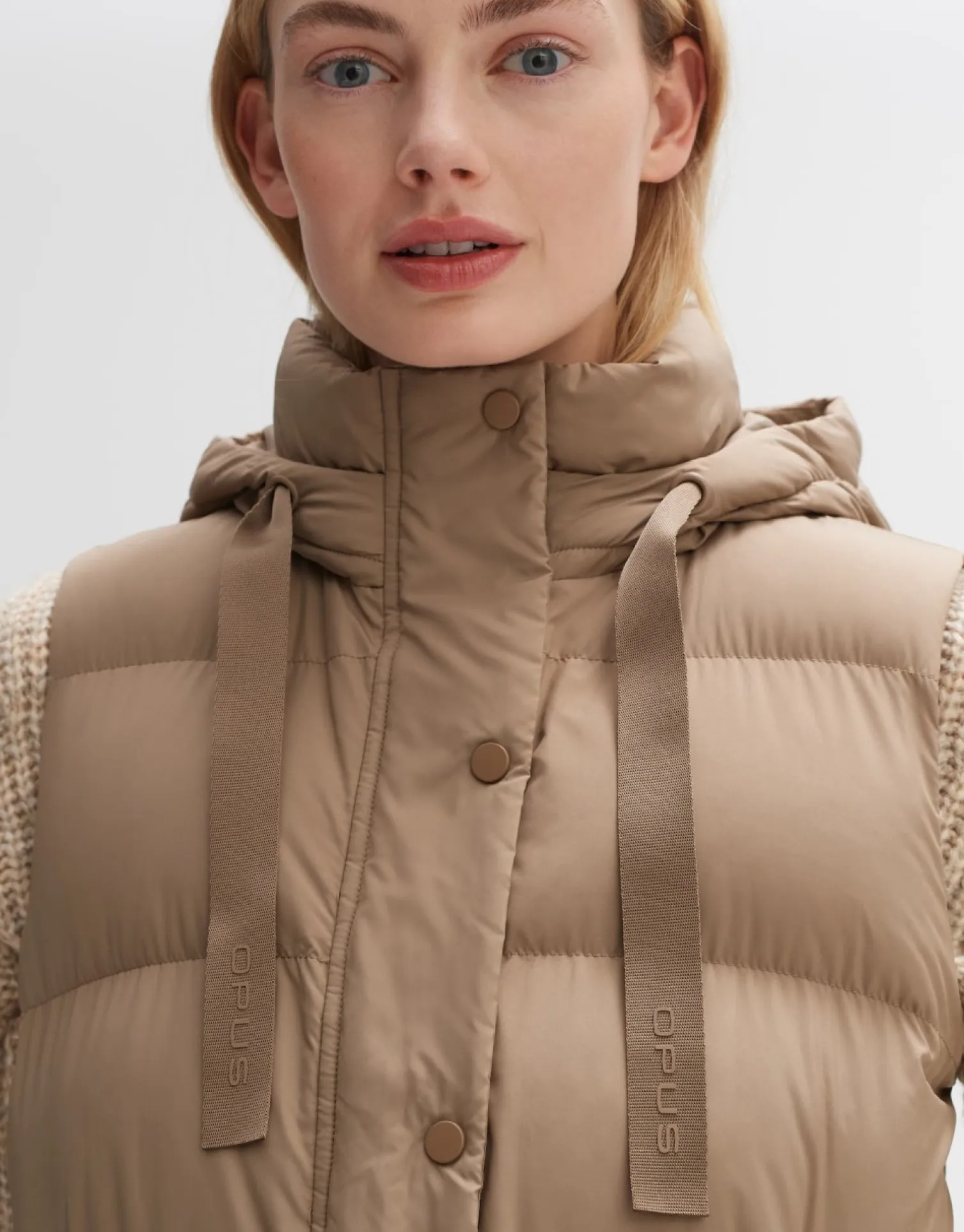 someday Fashion Blazer Vesten>Gewatteerde Bodywarmer Wafina Nutmeg