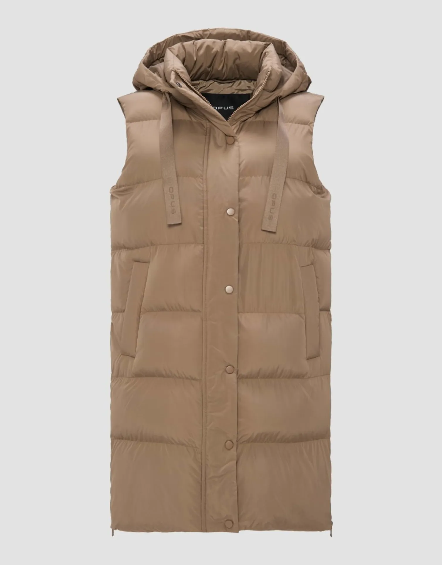 someday Fashion Blazer Vesten>Gewatteerde Bodywarmer Wafina Nutmeg