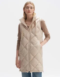 someday Fashion Blazer Vesten>Gewatteerde Bodywarmer Wafi Macadamia
