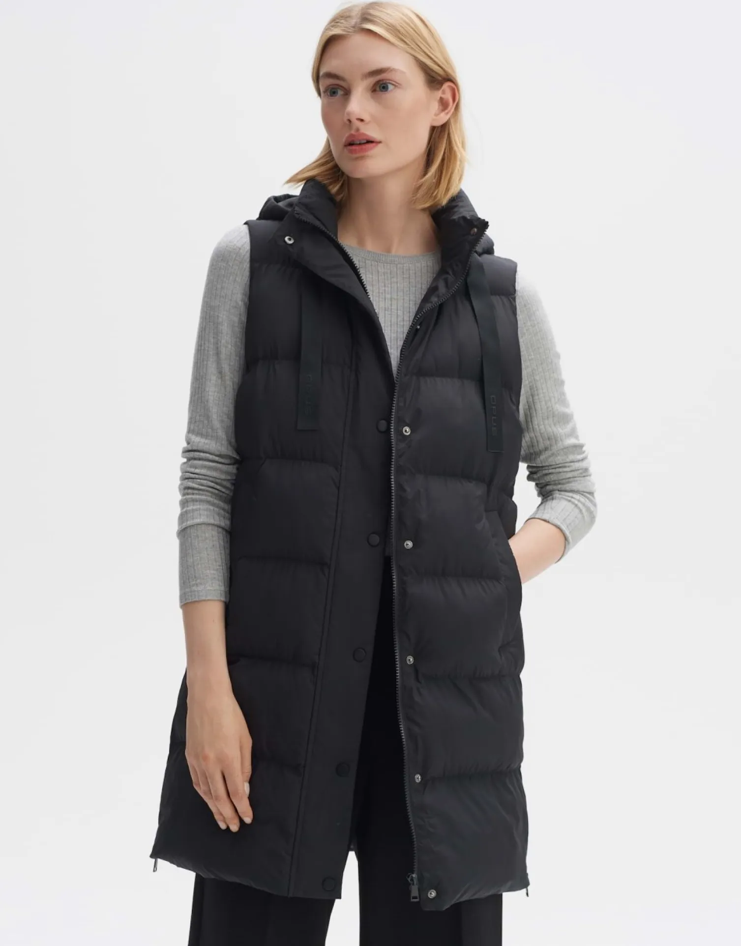 someday Fashion Blazer Vesten>Gewatteerde Bodywarmer Wafina Black