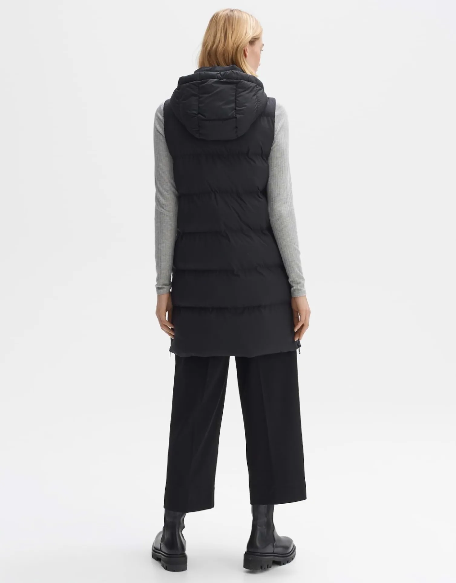 someday Fashion Blazer Vesten>Gewatteerde Bodywarmer Wafina Black