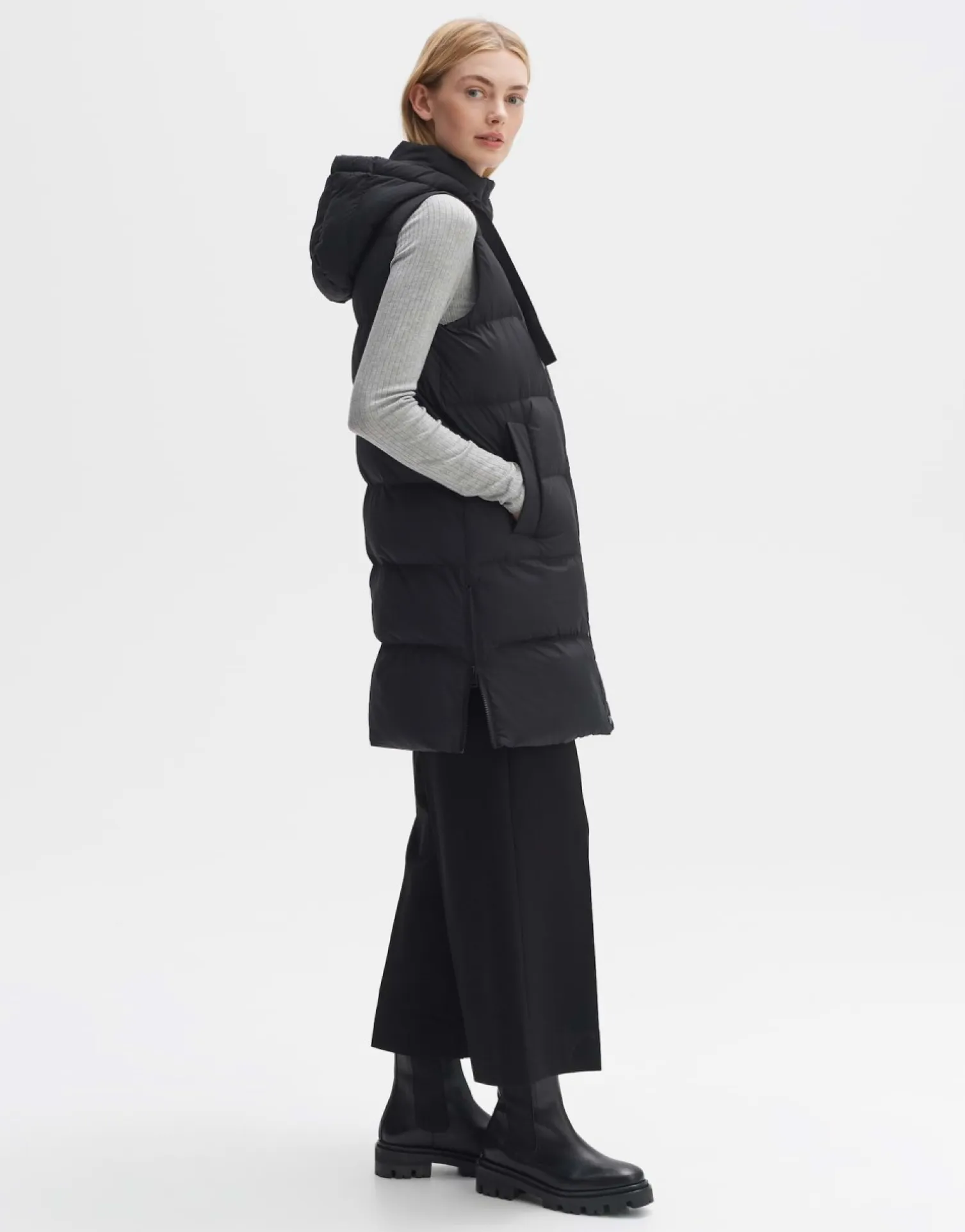 someday Fashion Blazer Vesten>Gewatteerde Bodywarmer Wafina Black