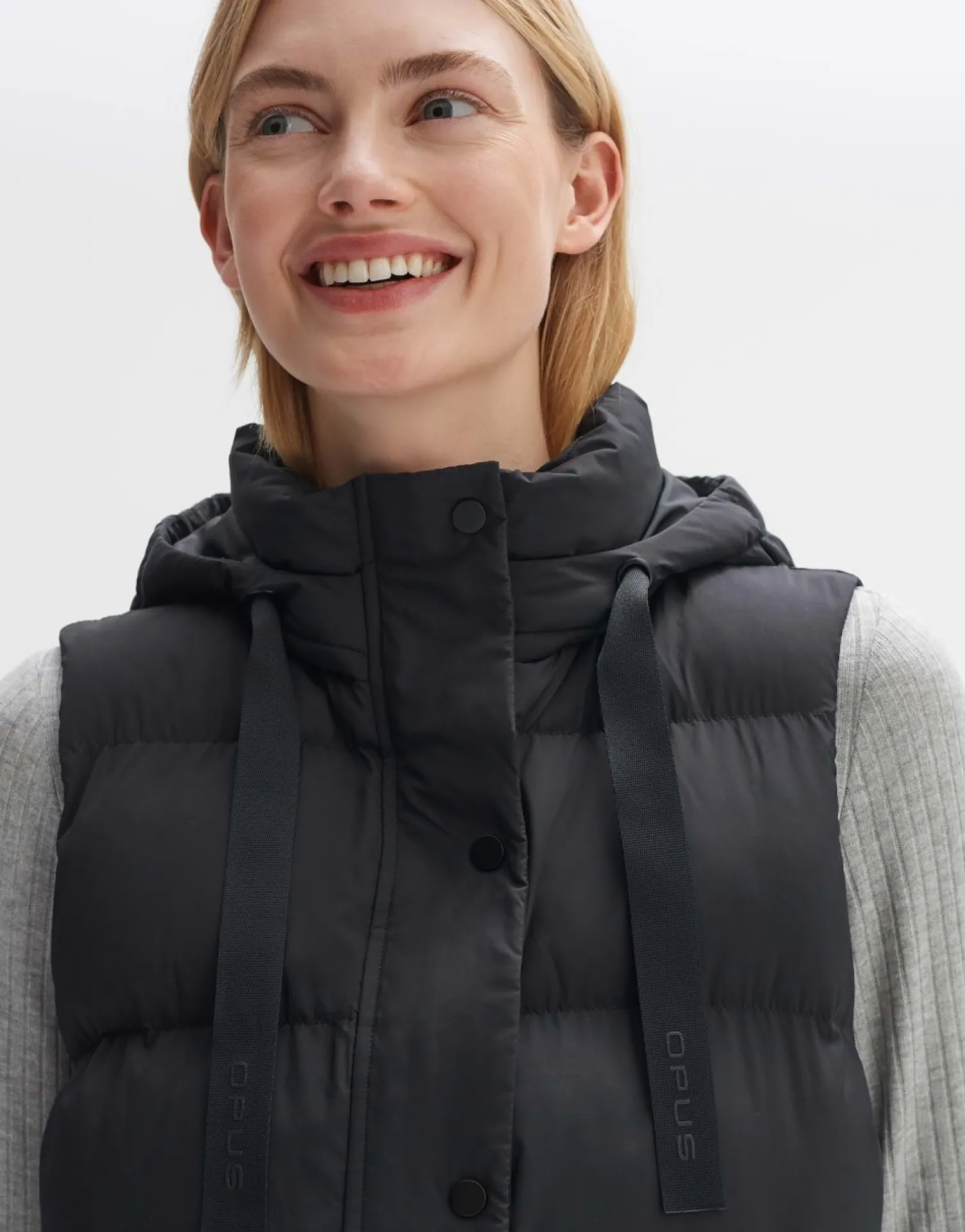 someday Fashion Blazer Vesten>Gewatteerde Bodywarmer Wafina Black